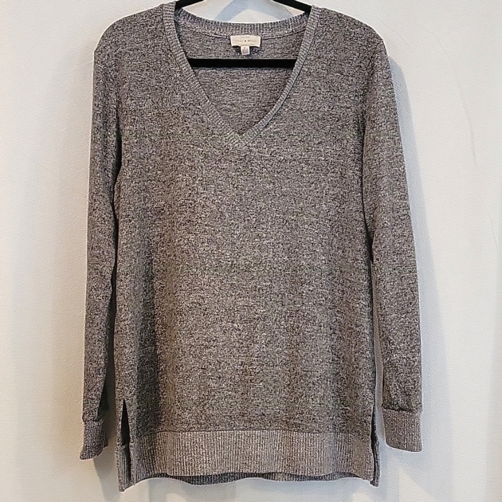 Lucky Brand Grey Oversized Sweater